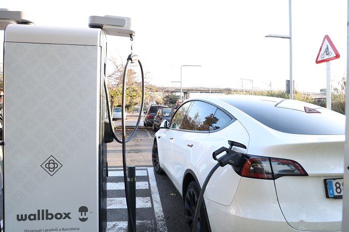 Nova electrolinera de l'AMB